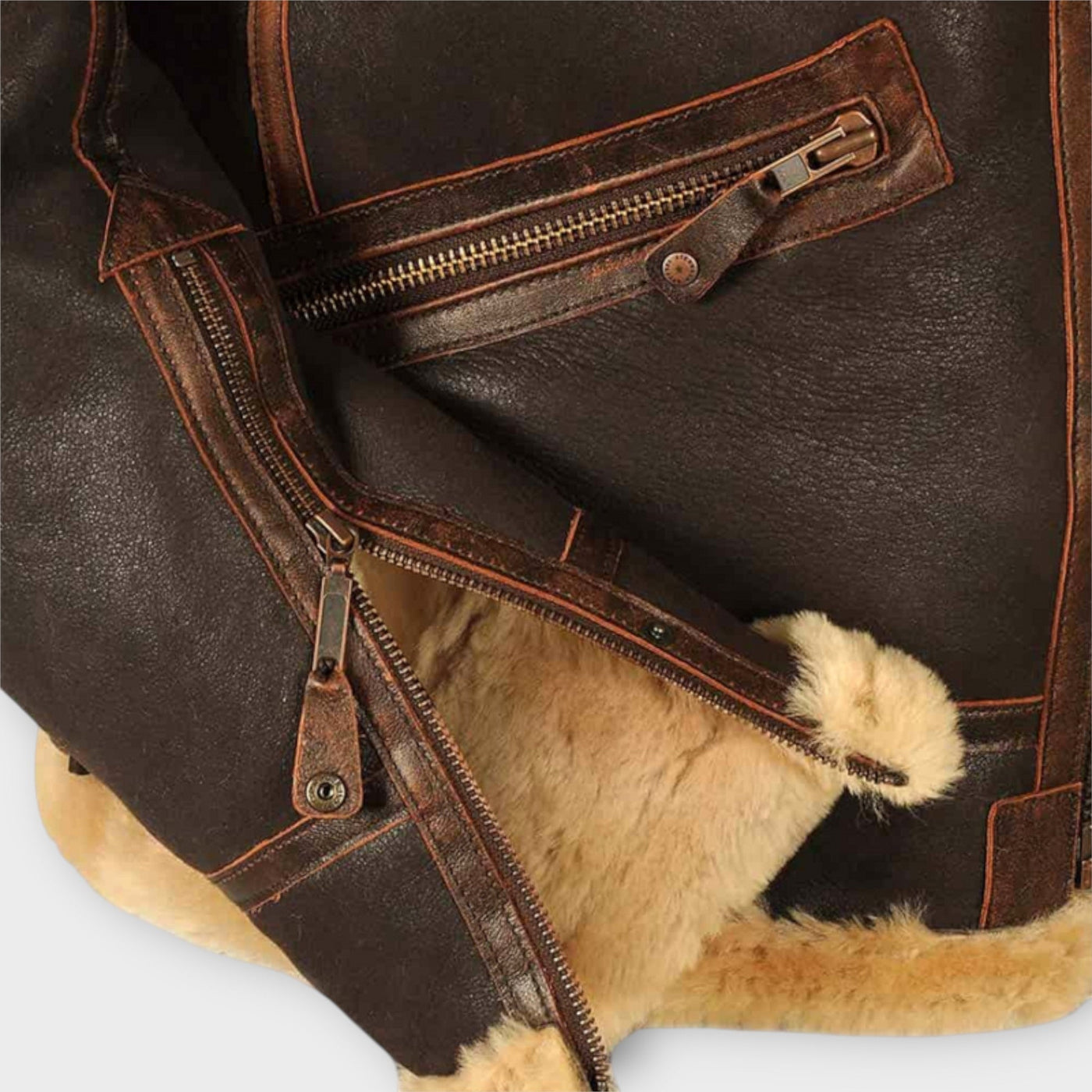 Nino™ Giacca Aviatore – Calore e Stile senza Tempo