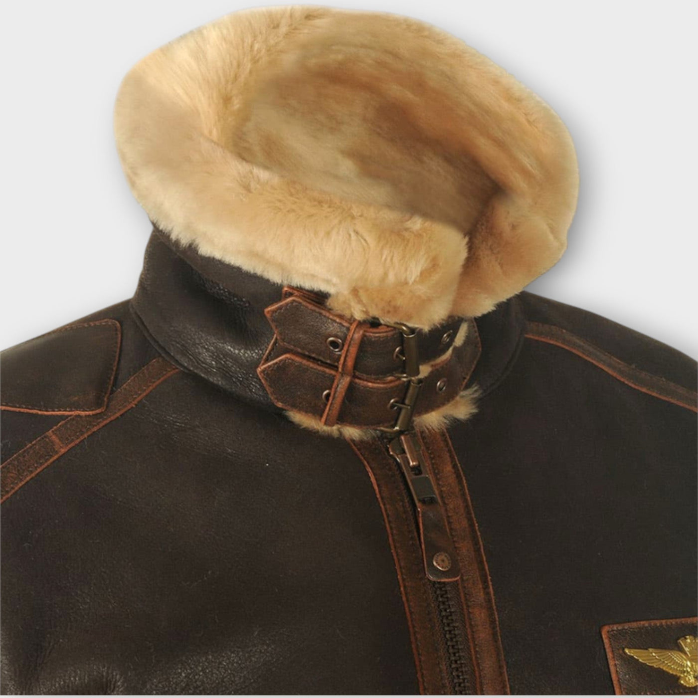 Nino™ Giacca Aviatore – Calore e Stile senza Tempo