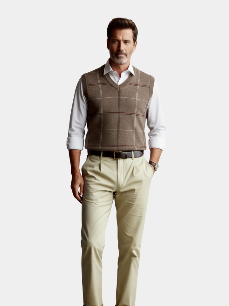 Gilet Kinit a quadri accademico