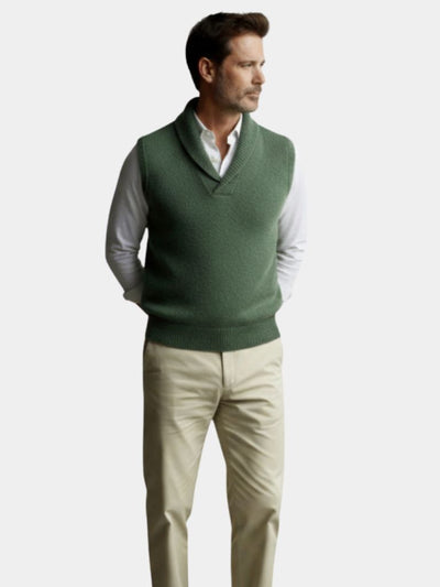 Gilet britannico in maglia