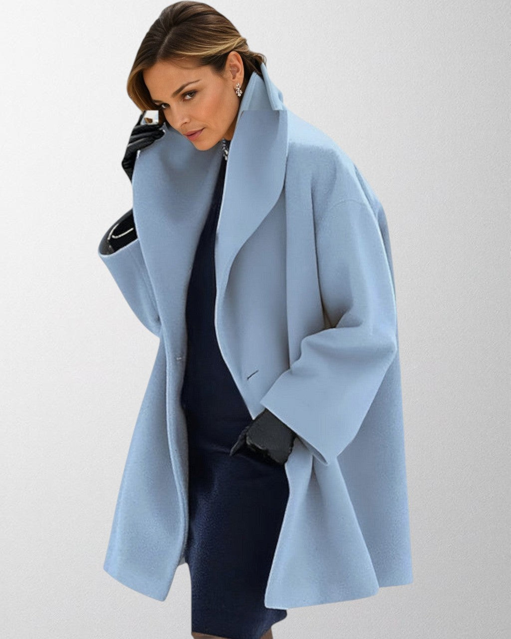 Olivia - Elegante cappotto in lana per autunno e inverno