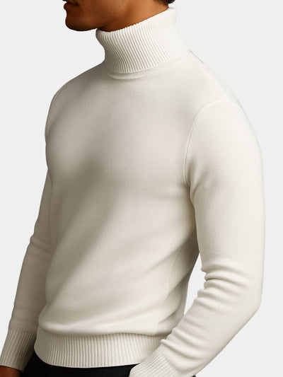 Maglione a collo alto in lana Aurelius