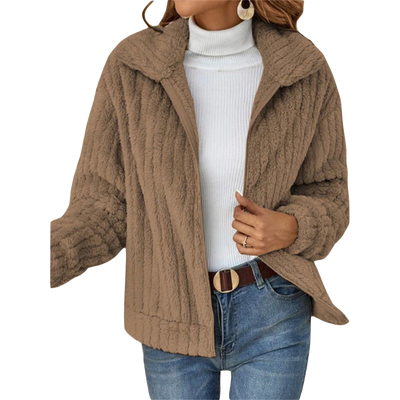 Isabella™ Giacca in Fleece Comoda per l'Inverno