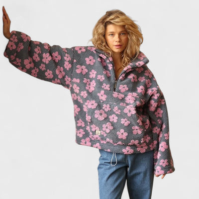 Daisy - Fleece Polare Fiorito