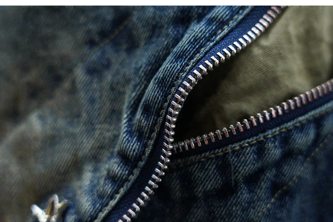 Benito™ | Pantaloni baggy in denim