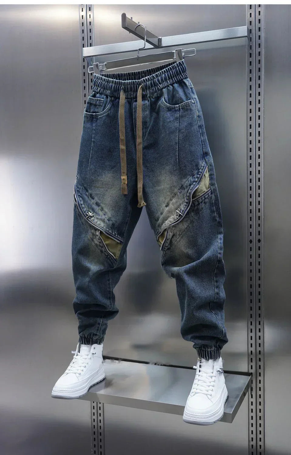 Benito™ | Pantaloni baggy in denim