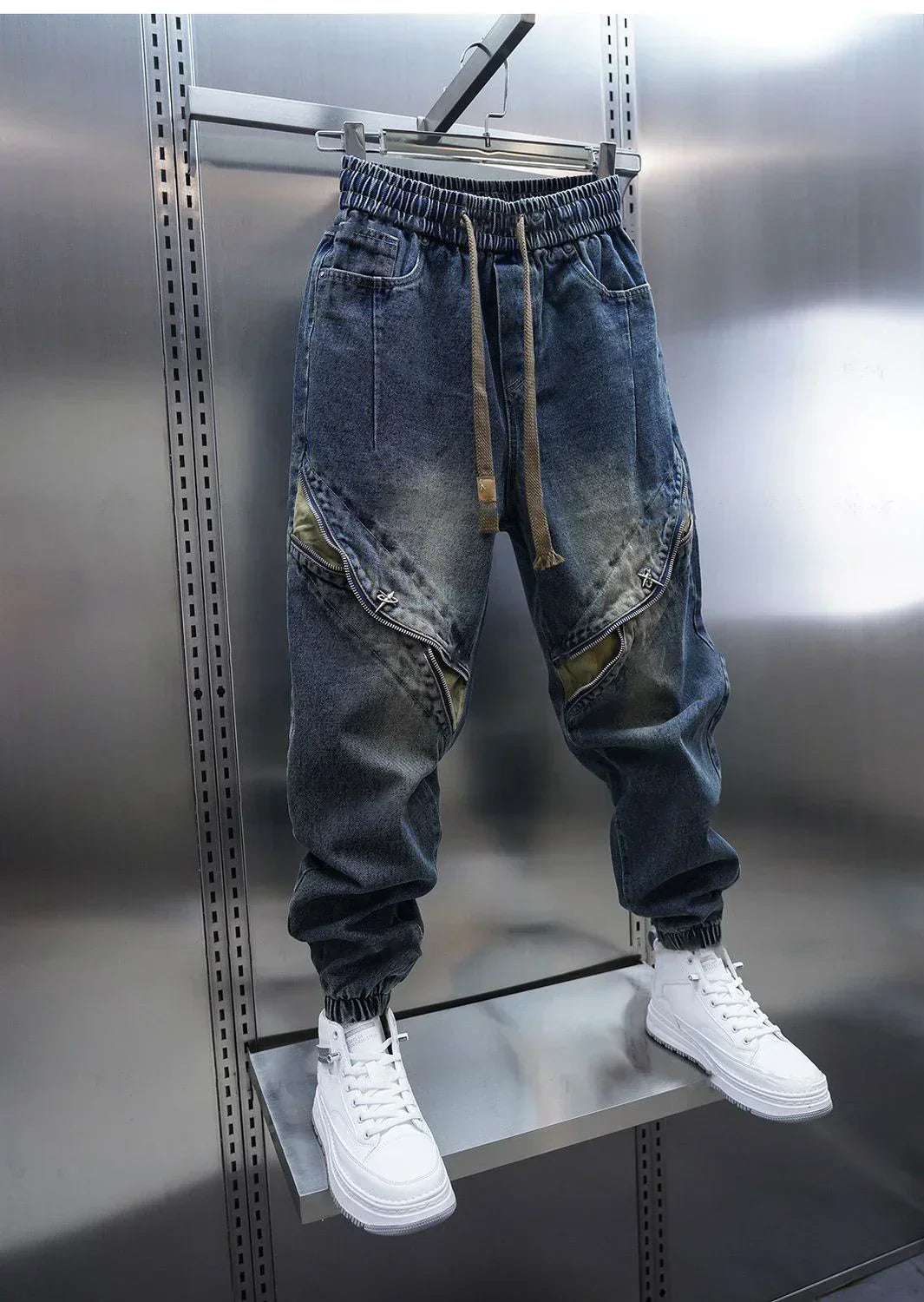 Benito™ | Pantaloni baggy in denim