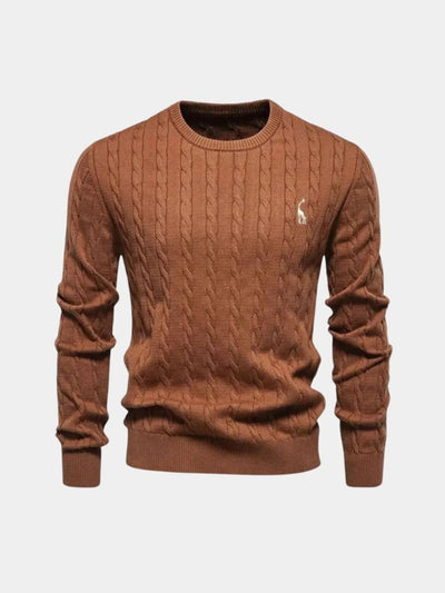 Maglione girocollo in cotone