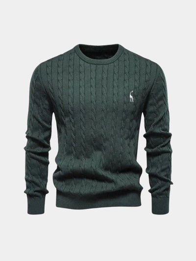 Maglione girocollo in cotone