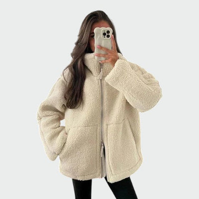 Olivia - Giacca Teddy Oversize