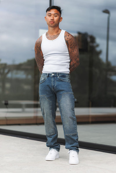 Avero | Jeans Carpenter - Blu Denim