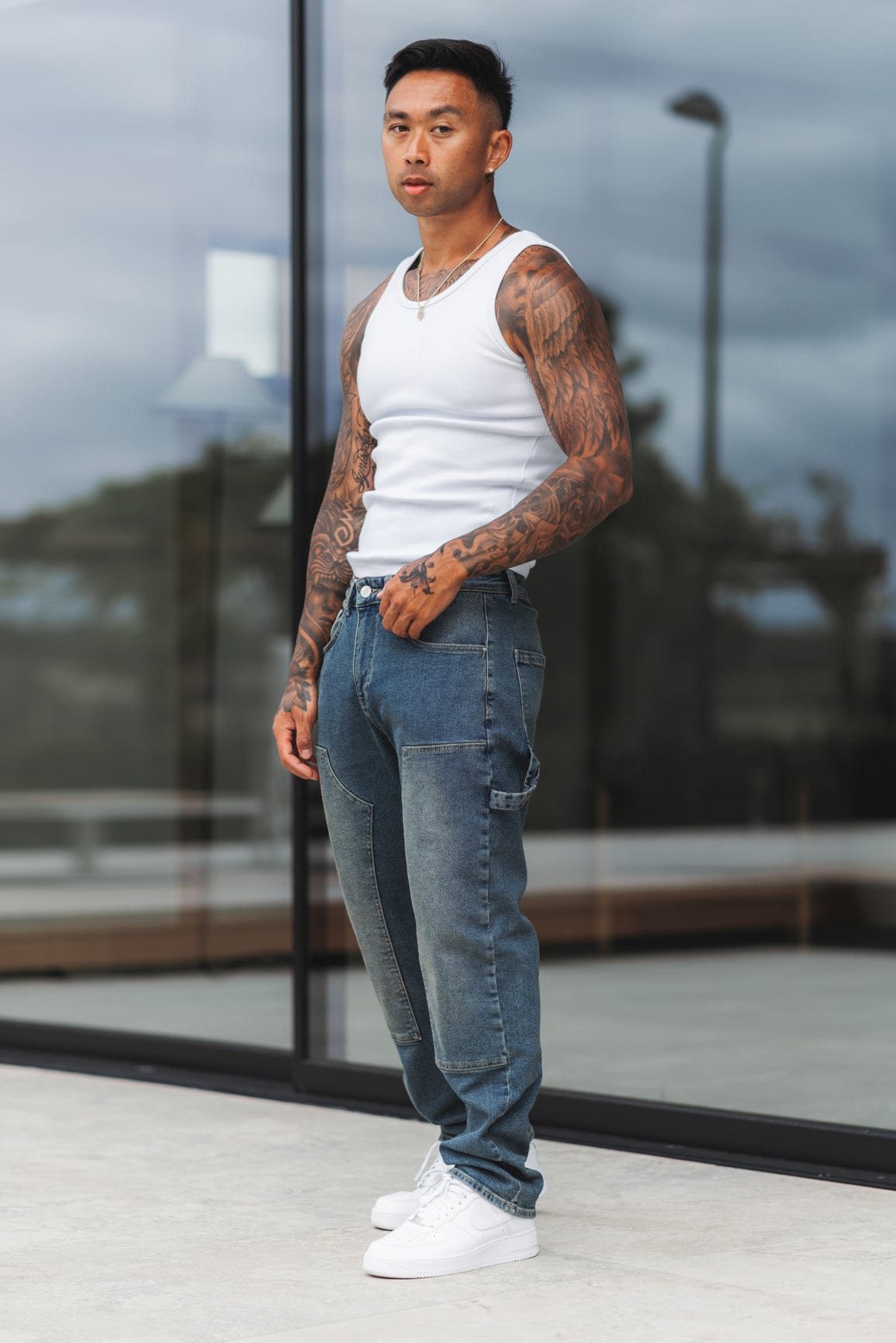 Avero | Jeans Carpenter - Blu Denim