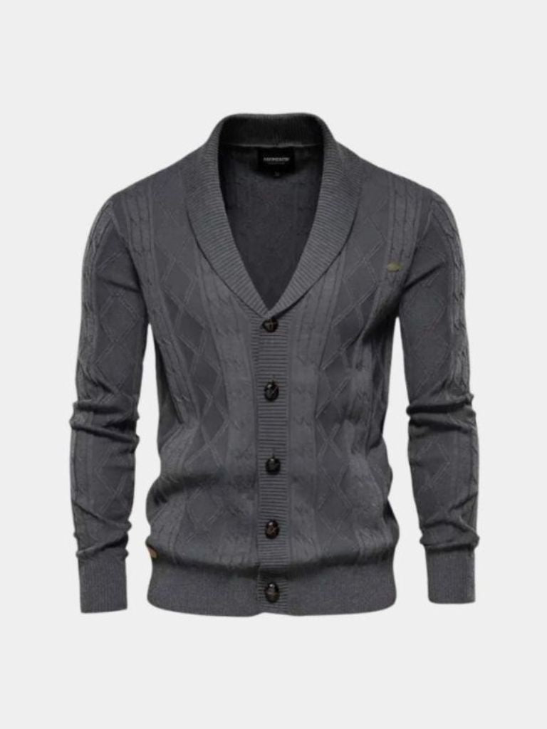 Cardigan minimalista
