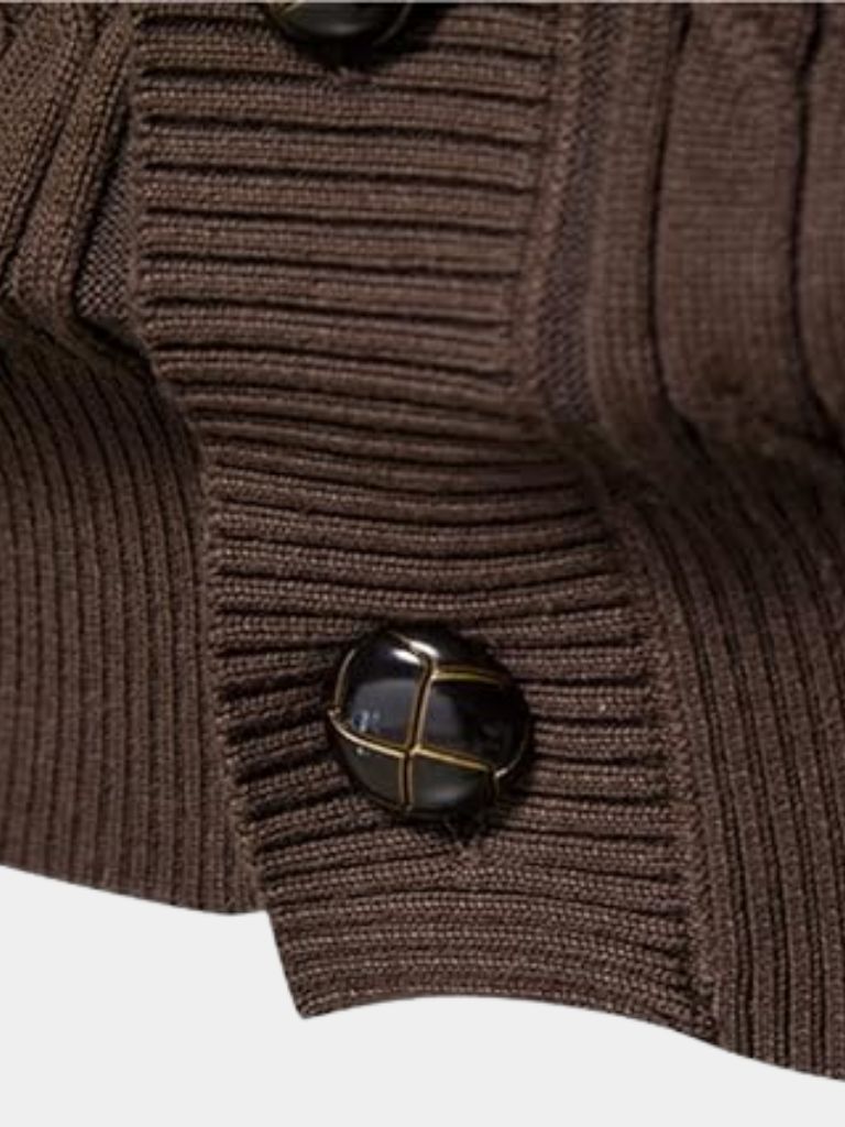 Cardigan minimalista