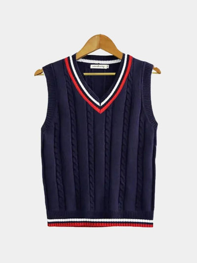 Gilet in maglia Old Money Essential