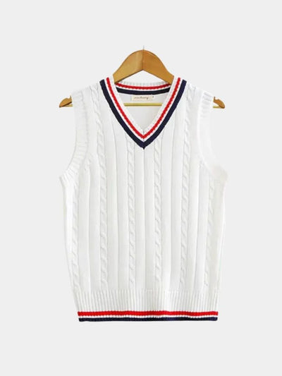 Gilet in maglia Old Money Essential